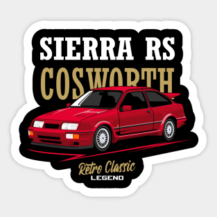 Sierra RS Cosworth Classic Legend Sticker